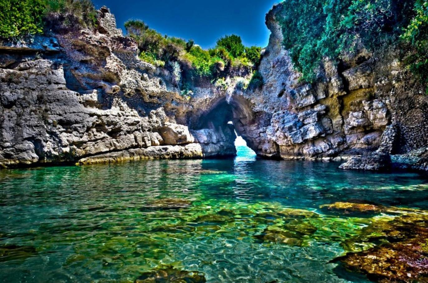 Il Borgo Antico Sorrento Sea View Daire Dış mekan fotoğraf