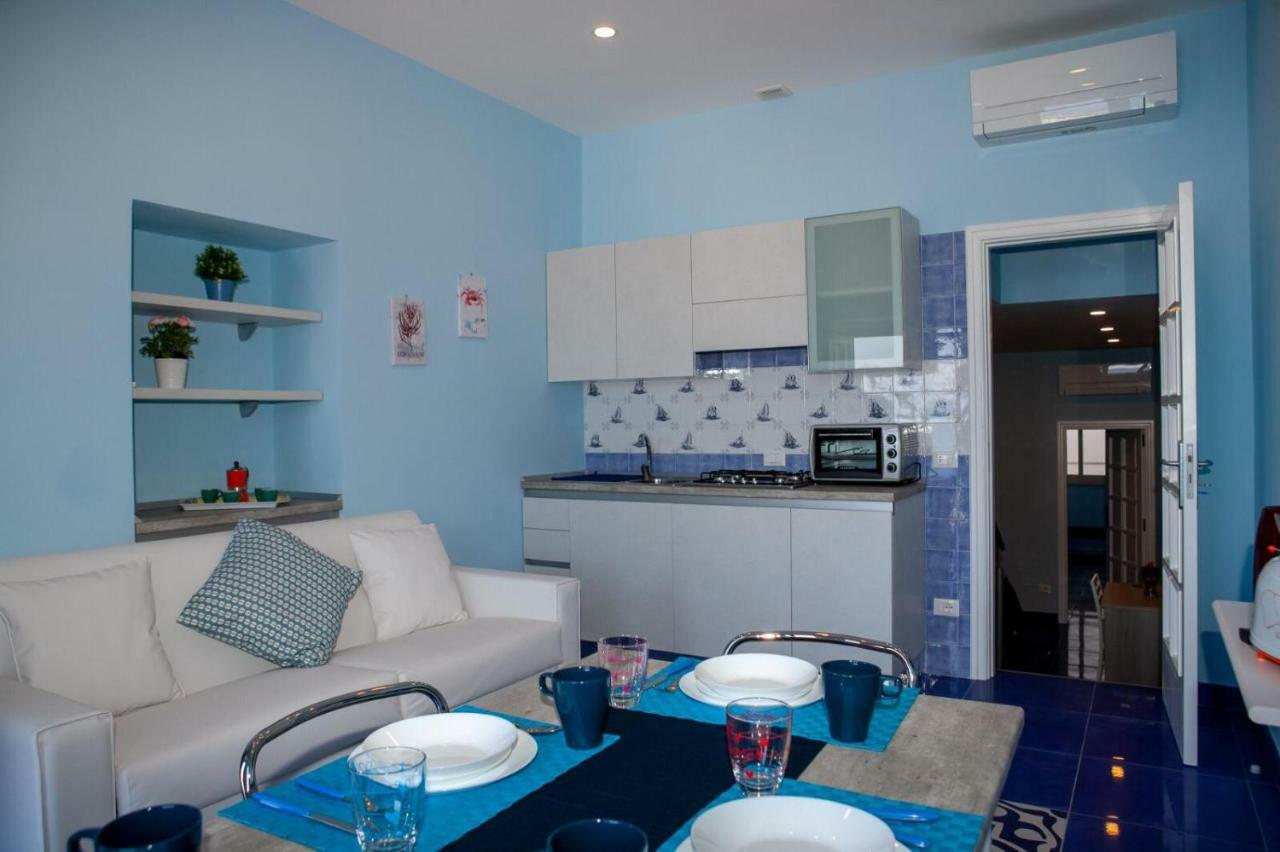 Il Borgo Antico Sorrento Sea View Daire Dış mekan fotoğraf
