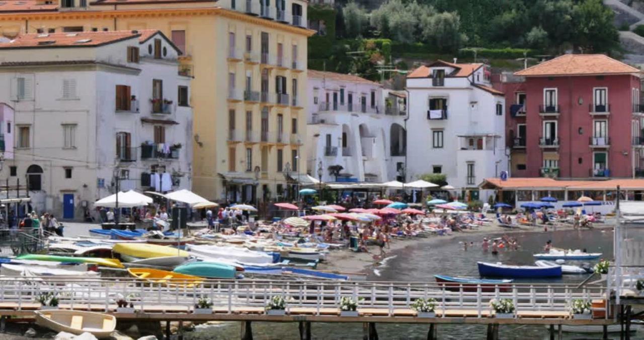 Il Borgo Antico Sorrento Sea View Daire Dış mekan fotoğraf